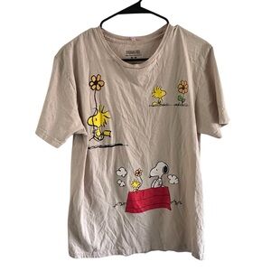 tan peanuts t-shirt